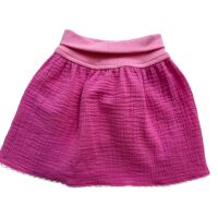 Trachtenrock, Musselin pink, Glitzerdackel