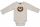 Langarm Body mit Chenille Patch "Brezel" natur