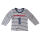 Longsleeve "Ich bin schon..." Ringel blau