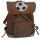 Mini-Backpack "Fußball" oliv
