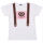 T-Shirt Hosenträger und Stickerei "Spatzerl"