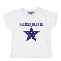 T-Shirt Motto " Kleiner Bruder" mit Stern,...