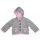 Kapuzenjacke mit Geweih, rosa Applikation