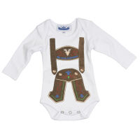 Langarmbody "Mei erste Lederhosn"