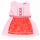 Dirndlkleid, rosa/rot