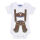Kurzarmbody "Mei erste Lederhosn"