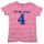 T-Shirt "Ich bin schon 1" rosa/weiß mit hellblau Gr.86