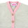 Strickjacke beige/rosa 86/92
