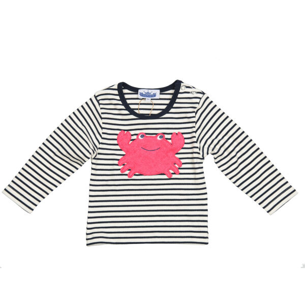 Longsleeve "Krabbe" Ringel marine 80