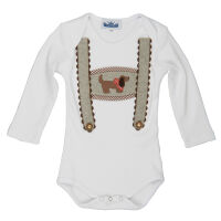 Langarm Body mit Dackel